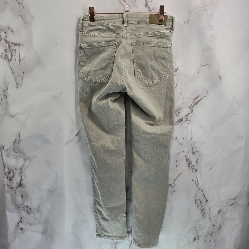 Mavi Jeans Women 26x28 Brown Tan High Rise Slim Boyfriend Kathleen Denim Skinny